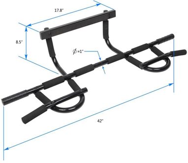 Opvouwbare Deuropening Pull Up Bar Chin-Up Bars Voor Deur Frames Zonder Boren Multi-Functionele Workout Horizontale Bar thuis F2042