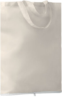 Opvouwbare draagtas van katoen Wit - One size