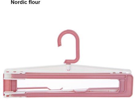 Opvouwbare Droogrek Multifunctionele Plastic Droogrek Handdoekenrek Huishoudelijke Lakens Lakens Dekens Drogen Wasgoed Organisatie roze