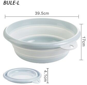 Opvouwbare Emmer Draagbare Opvouwbare Voetbad Opvouwbare Bassin Toerisme Buitenland Wastafel Outdoor Camping Benodigdheden Bule-L