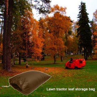 Opvouwbare Gazon Tractor Grasmaaier Blad Opbergtas Garbage Cleaning Bag Leaf Cleaning Tuin Opslag Pouch Afval koffie