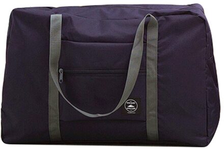 Opvouwbare Grote Plunjezak Bagage Tas Waterdichte Reistas Draagtas donker blauw