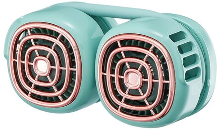 Opvouwbare Intrekbare Opknoping Fan Usb Kleine Ventilator Lui Fan Outdoor Sport Stille groen
