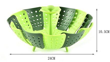 Opvouwbare Koken Steamer Plastic Keuken Seatming Voedsel Mand Groente Fruit Fornuis Keuken Gereedschap
