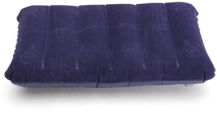 Opvouwbare Kussen Outdoor Reizen Slaap Kussen Lucht Opblaasbare Draagbare Breken Rest Kussen Blauw