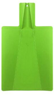 Opvouwbare Meeldauw-Proof Schop-Vormige Snijplank Keuken Milieubescherming Multifunctionele Snijplank groen