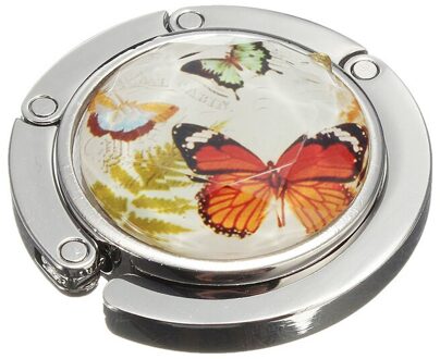 Opvouwbare Metalen Vlinder Purse Bag Hanger Handtas Tafel Haak Uyt Winkel stijl 2