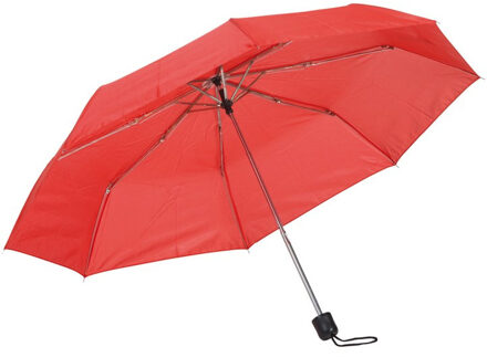 Opvouwbare mini paraplu rood 96 cm