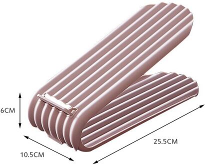 Opvouwbare Multi-layer Opslag Schoenenrek Organisator Dubbele Schoenendoos Rack Verstelbare Ruimtebesparend Bereik Schoen Opslag Plank roze