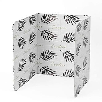 Opvouwbare Olie Splash Bescherming Screen Aluminium Gasfornuis Baffle Plaat Koekenpan Ploetert Screen Keuken Accessoires Gereedschap wit