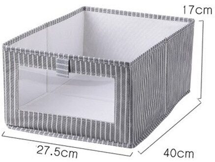 Opvouwbare Ondergoed Opbergdoos Huishoudelijke Non Geweven Kleding Opbergdoos Ruimtebesparend Garderobe Lade Afwerking Container