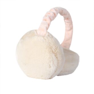 Opvouwbare Oorbeschermers Oorwarmers Unisex Winter Warm Oor Covers (Wit)