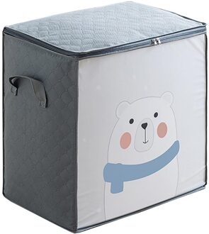 Opvouwbare Opbergtas Kleding Deken Quilt Closet Trui Organizer Box Draagbare Pouch Opbergtas Voor Kleding Deken Doos #30