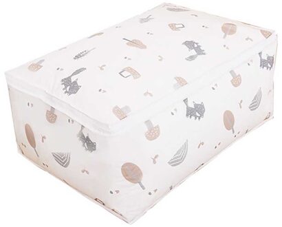 Opvouwbare Opbergtas Kleding Deken Quilt Closet Trui Organizer Box Pouch Gemak Praktische Lichtgewicht Duurzaam A / S