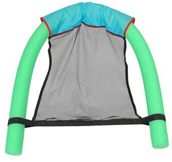 Opvouwbare Opblaasbare Lucht Matras Bed Stoel Water Hangmat In Air Matras Zwembad Strand Ligstoel Drijvende Slapen Kussen groen