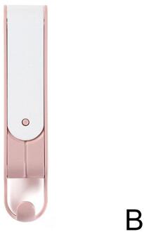 Opvouwbare Opknoping Haak Badkamer Keuken Opknoping Zelfklevende Traceless Levert Accessorie Haak Up Deur Haak Hanger roze