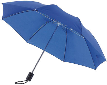 Opvouwbare paraplu blauw 85 cm - Paraplu's