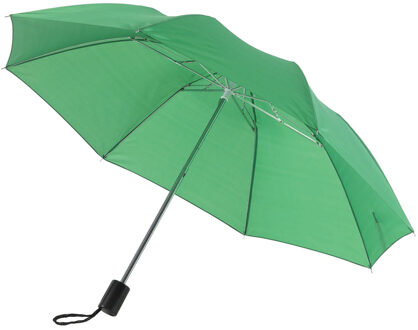 Opvouwbare paraplu donkergroen 85 cm - Paraplu's