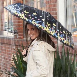 Opvouwbare paraplu met kleurverandering