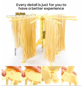 Opvouwbare Pasta Droogrek Spaghetti Droger Stand Noedels Drogen Houder Opknoping Rack Pasta Koken Gereedschap 02