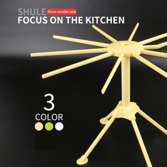 Opvouwbare Pasta Tool Plastic Spaghetti Pasta Maker Droogrek Stand Noodle Maker Drogen Opknoping Houder Keuken Accesorios geel
