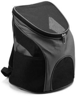 Opvouwbare Pet Carrier Rugzak Draagbare Hond Kat Outdoor Reizen Carrier Packbag Ademend Mesh Huisdier Out Tas Kat Rugzak zwart