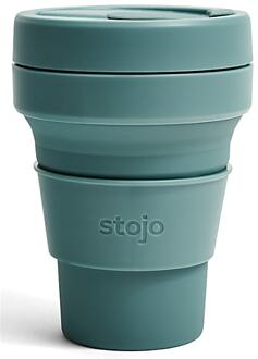 Opvouwbare Pocketbeker 355ml - Eucalyptus