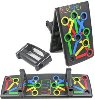 Opvouwbare Push Up Rack Board Volwassenen Fitness Workout Spier Body Vormgeven Oefening Pushup Stands Home Gym Fitness Push Up Boards