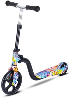 Opvouwbare Scooter Voor Kinderen 3 Wiel Scooter Met Licht Up Wielen Kick Scooter Voor Peuters 3-8 Jaar Verstelbare hoogte Scooter kleur 2