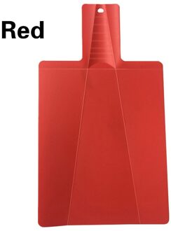 Opvouwbare Snijplank Multifunctionele Huishouden Snijplank Water Filtra Board Keuken Pp Groente Vlees Snijplank Snijden rood
