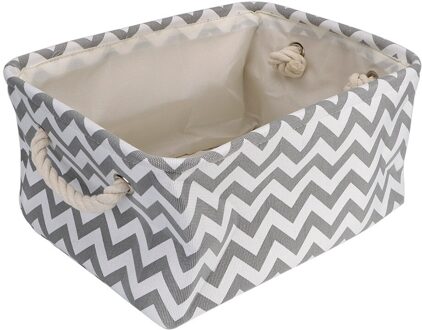 Opvouwbare Speelgoed Wasmanden Linnen Stof Doos Slaapkamer Kast Kleding Organizer Met Handvat Vouwen Opslag Mand Lyard