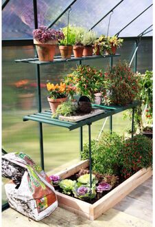 Opvouwbare Tafel Aluminium Smaragd 120x56x81cm