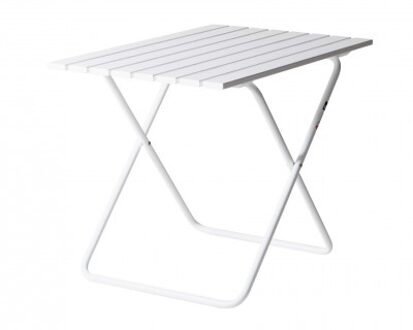 Opvouwbare Tuintafeltje Retro Wit/Wit Black