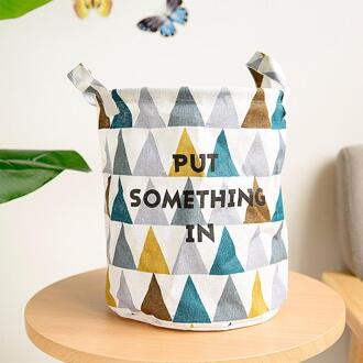 Opvouwbare Wasmand Cartoon Opslag Vat Staande Speelgoed Kleding Opslag Emmer Wasgoed Organizer Houder Pouch Huishoudelijke