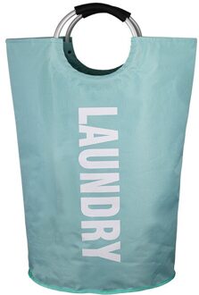 Opvouwbare Wasmand Grote Capaciteit Oxford Doek Wasmand Thuis Vuile Kleren Opbergtas groen