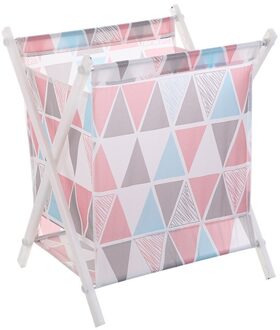 Opvouwbare Wasmand Organizer Voor Vuile Kleren Wasmand Grote Sorter Twee Of Drie Grids Inklapbare Opvouwbare Mand 2(31x37x37cm)