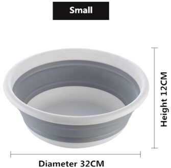 opvouwbare wastafel intrekbare huishouden wassen schuim voet draagbare reizen outdoor auto wassen wastafel wastafel klein 5L