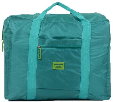 Opvouwbare Waterdichte Reizen Handtas Koffer Opbergtas Grote Capaciteit Schoudertassen BS88 Blauw