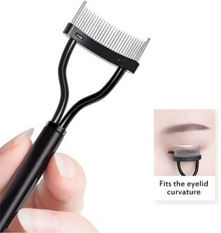 Opvouwbare Wimperkruller Makeup Lash Separator Wimper Kam Plastic Abs Lichtgewicht Duurzaam Wimperkruller Cosmetische Tool 01