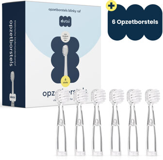 Opzetborstels - 18 tot 48 maanden - 6-pack - Geschikt voor Baby's & Peuters - Zachte DuPont haren