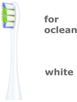 Opzetborstels Voor Oclean X/ X Pro/Z1/ F1/ One/ Air 2/Se sonische Elektrische Tandenborstel Zachte Dupont Bristle Nozzles Ivoor