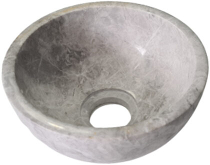 Opzetfontein Waskom Sanilux Tundra Marmer Grey Grijs