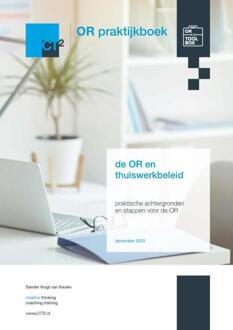 OR praktijkboek thuiswerkbeleid -  Sander Vrugt van Keulen (ISBN: 9789403844374)