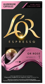 OR ROSE, L 'OR espresso 10 cápsuas compatible with Nespresso