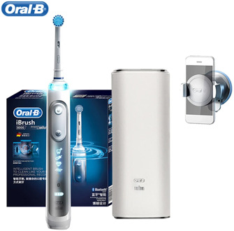 Oral B 8000 Electric Toothbrush 5 Mode Bluetooth Technology Position Detection 360 SmartRing Superior Clean Tooth Brush