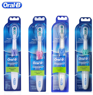Oral B Cross Action Electric Toothbrush Dual Clean Teeth Whitening No-Rechargeable Sonic Tooth Brush Soft Teeth Brush For Adult