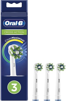 Oral-B CrossAction-opzetborstel met CleanMaximiser-technologie 3 stuks