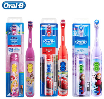 Oral B Electric Toothbrush for Children Magic Timer Gentle Oral Clean Rotary Vibration Soft Bristle Battery Powered Tooth Brush