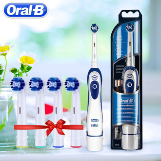 Oral B Sonic Electric Toothbrush Teeth Whitening Vitality Tooth Brush No-Rechargeable Remove Battery Travel Brush Teeth Head