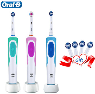 Oral B Vitality Electric Toothbrush Rechargeable 2D Rotating Deep Clean Replacement Brush Head Hygiene Electronic Tooth Brush